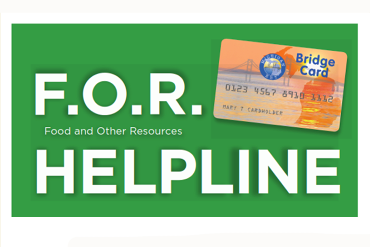 Information on SNAP, TEFAP, and nutrition assistance resources available to Livonia residents.